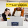 Ultrazvuková čistička 22L 2-frekv. s ohrievačom na šperky a okuliare