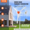 Veterná turbína 800 W 12 V, 3-listová, mppt regulátor, štart 2,5 m/s