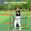 Sieť na odrazy pre baseball a softball 4×4.5 feet, 4 nastaviteľné uhly