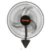 Stenový ventilátor 17.5 inch 4000 CFM 3 rýchlosti čierny na dielne