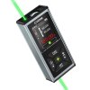 CIGMAN CD-60G 393ft/120M Bilateral Green Laser Measure, with Ft/in/M Multiple Units, Rechargeable 850mAh Battery