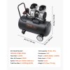 Vzduchový kompresor 15 Gallon 2HP 5.3 CFM@90 PSI bezolejový 125PSI