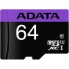 Pamäťová karta Adata Premier MicroSDHC 64GB Class10 UHS I + adaptér (2)