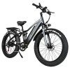 CMACEWHEEL TP26 Electric Bike 26*4.0 inch CST Tire 750W Motor 40-45km/h Max Speed 17Ah Battery