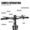 CMACEWHEEL TP26 Electric Bike 26*4.0 inch CST Tire 750W Motor 40-45km/h Max Speed 17Ah Battery