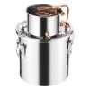 Alambik na destiláciu alkoholu 19 L nerezový s medenou špirálou
