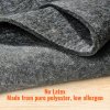 Podložka pod koberec 9'×12' 1/2" 100% polyester filc sivá pre podlahy
