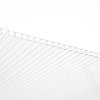 Polykarbonátové trapézové panely 12 ks 2'×4'×0.24'' uv vodotesné