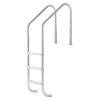 Bazénový rebrík 3 stupne, 2 madlá, nerez, nosnosť 265 lbs, 48-54 in