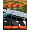 Mäkké pásy na strešný nosič 31.5" nosnosť 176LBS 4 popruhy 2 slučky