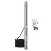 Ponorné čerpadlo do studne 550w 230v 100l/min 53m 20m kábel ip68 nerez