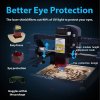 DIMIFUN D9 A25 2.5W Portable Laser Engraving Machine, Eye Protection, 10000mm/min Speed, 0.06mm Spot, 130*130mm, Noise Reduction