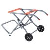 Prenosný stojan na pílu, nosnosť 159 kg/350 lbs, 203 mm/8" kolieska