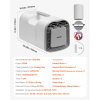 Prenosná klimatizácia 4250 BTU, 3 rýchlosti, 24H časovač, 16–32℃ AC/DC