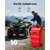 Prenosný palivový zásobník 16 Gallon s 12V DC 2.5 GPM pumpou a 4 ft