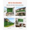 Sada 12 panelov z umelej zelene 20×20 inch 3d na interiér aj exteriér
