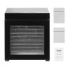 Sušič potravín 10 nerezových tácok 1000W, nastav. teplota, 24h časovač