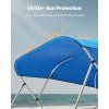 Bimini strieška na loď 600D polyester nepremokavá 96"×91"-96"