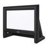 Nafukovacie premietacie plátno 18 ft 16:9 600D prateľné s obalom