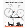 Nosič bicykla na strechu, 15 kg, hliníkový, uzamykateľný, na 1 bicykel