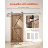 Sada kovania na posuvné stodolové dvere 6.6ft, 330 lbs, 36-40 inches