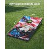 Sada na cornhole 3×2 ft, mdf dosky, 8 vakov a prepravný obal