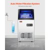 Výrobník ľadu 110lbs/24H, 36 kociek/15 min, zásobník 28lbs, led