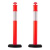 Deliace stĺpiky 1140 mm, 2 ks, s plniteľnou základňou, červené