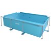 Nadzemný obdĺžnikový bazén 3×2×0.762 m, oceľový rám, 3959.54 l