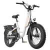 EKXBIKE L1 Electric Bike, 1000W Motor, 48V 15.6Ah Battery, 20*4 inch Fat Tire, 55km/h Max Speed, 80km Range, Disc Brake, Front & Rear Suspension, Shimano 7-speed, LCD Display