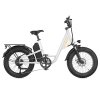 EKXBIKE L1 Electric Bike, 1000W Motor, 48V 15.6Ah Battery, 20*4 inch Fat Tire, 55km/h Max Speed, 80km Range, Disc Brake, Front & Rear Suspension, Shimano 7-speed, LCD Display