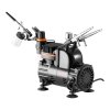 Sada airbrush s kompresorom 1/6 HP, 3 dvojčinné pištole, 3 trysky