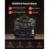 Transformátor napätia 6000 VA 110V↔220V, 3×US, 3×EU, LCD, istič