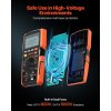 Digitálny multimeter 1000v ac/dc 4000 trms auto/manual Ω/kontinuita