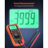 Digitálny multimeter 4000 počítaní TRMS DC/AC, auto rozsahy V A Ω F °C