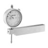 Hodinový indikátor s kovovou základňou, 0,03 mm, rozsah 0–25,4 mm