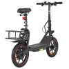 DYU C4 Folding Electric Scooter, 250W Motor, 36V 10AH Battery, 14 Inch Tires, 25km/h Max Speed, 42km Range, Front & Rear Disc Brakes