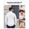 Pánska košeľa na gombíky, dlhý rukáv, nekrčivá, slim fit, mäkký streč