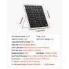 Solárny panel 20W 12V s mppt nabíjačkou a nastaviteľným držiakom ip67