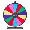 Stolné otočné kolo 610 mm, 14 polí, so stojanom, 6 farieb, 2 fixky