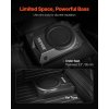 Aktívny podsedadlový subwoofer 10" 400W, nízky profil, high/low vstup
