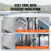 Rola reflexnej izolácie 6.5 mil 48 in×250 ft hliník/PE na okná/strechy