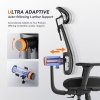 NEWTRAL MAGICH002 Ergonomic Chair with Detachable Workstation Desktop, Auto-Following Backrest, Adaptive Lower Back Support, Adjustable Headrest Seat Depth, 4D Armrest Recliner, 3 Positions to Lock