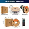 ERYONE Burnt Titanium Rainbow PLA Filament 1kg, Galactic (Green & Blue & Rose Red)