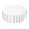 Okrúhle obrusy 6 ks, priemer 120 inches, polyester, prateľné