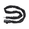 Zamok na reťaz bicykla 3.94 ft, kombinácia a 3 kľúče, priemer 10 mm