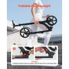 Kolobežka skladacia ľahká, nastaviteľné riadidlá, nosnosť 99.8 kg