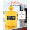 Kanister na naftu 19 l typ i žltý, s nerezovým tlmičom plameňa