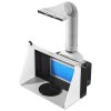 Kabína na airbrush 2 ventilátory 545×475×370 mm 3 led s hadicou