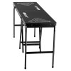 Prenosný stôl na beer pong 8 foot, výška 36 inch, skladací, 6 lôpt